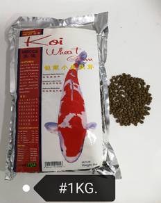 Meicca Koi Wheat Germ 1kg Fish Food Feed Pond