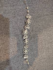 rhinestone hair decor