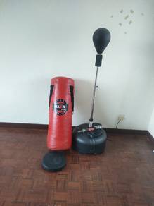 Boxing punching bag set