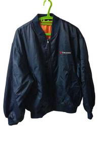 787.Yokohama Bomber Jacket Orange Lining