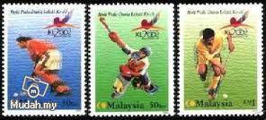 Mint Stamp World Cup Hockey Malaysia 2002