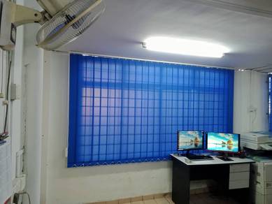 Langsir Jenis Menegak l Vertical Blind Office l
