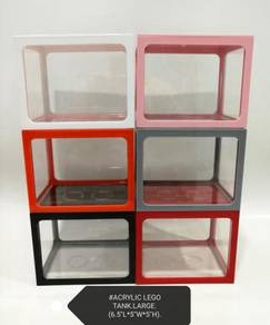 Betta Tank Acrylic Brick Stackable Large Akuarium