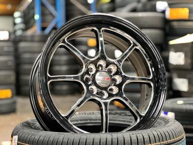 NEW 17 Lenso Project D Rim Almera City Vios Myvi