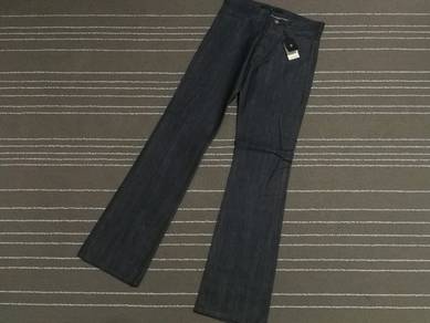 NO ID DENIM semi BOOT CUT W30