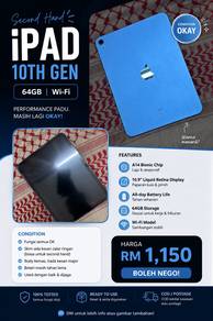 Ipad 10th gen (64gb) wifi