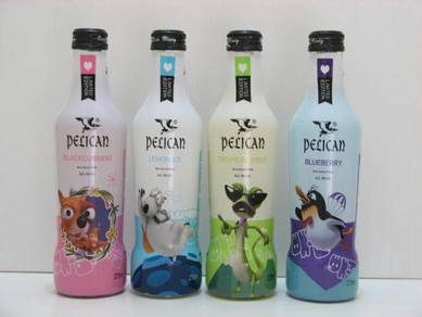 Botol Pelican David Back Kom Limited Glass Bottle