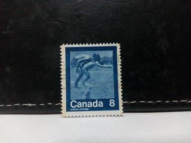 1976 Canada Stamp Children Diving, Olympics