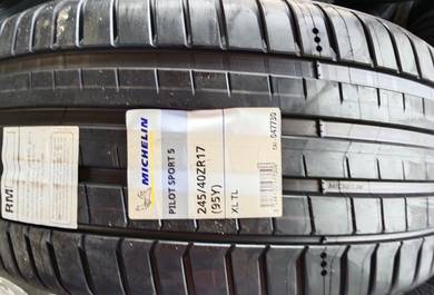 245 40 17 MICHELIN PS5 Tayar Tyre New 2025