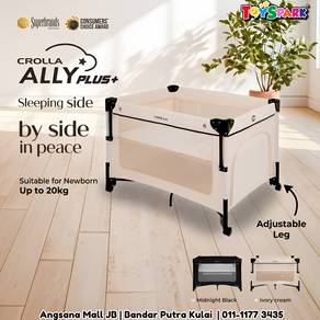 Crolla Ally Plus+ One-Step Fold Baby Cot Playpen