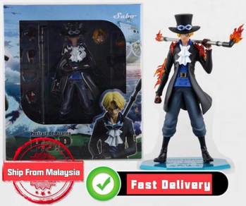 Anime One Piece Sabo PVC Action Figure Toys 25cm
