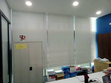 Langsir Pejabat Gulung l Roller Blind l Curtain l