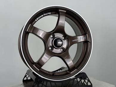 NEW 15 Advan TC4 Rim NBox Bezza Axia Myvi City