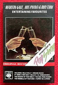 Martin Gale ENTERTAINING FAVOURITES Cassette Tape