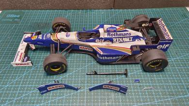 Onyx 1/18 Williams FW18 Rothmans Renault