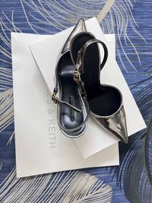 Charles & Keith Sling back heels