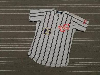 Mitsubishi 15 baseball jersey size xl