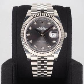 Brand New May 2026 Datejust 41 Slate Grey 10 Point