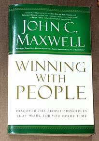JOHN C MAXWELL - WINNING WITH PEOPLE BOOK Buku