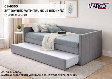 3Ft DAYBED WITH THUNDLE BED