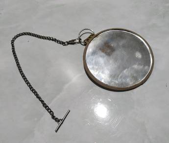 Antique mirror round