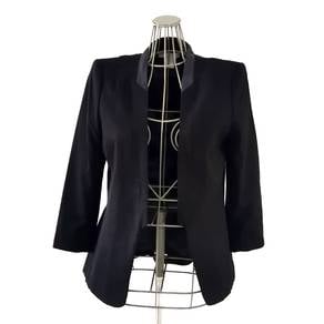 H&M Women's Black Cardigan Blazer