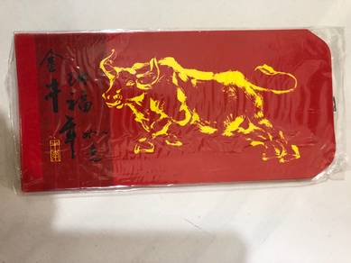 Golden Bull Design CNY Ang Pow