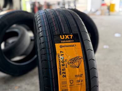 Tayar Baru 225 60 17 Continental UltraContact UX7