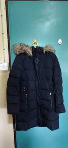 Donna Karen New York Navy Puffer Parka