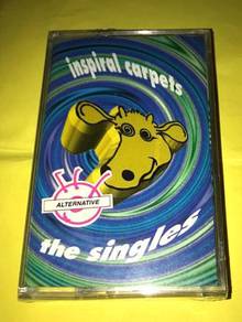 INSPIRAL CARPETS - THE SINGLES CASSETTE Kaset