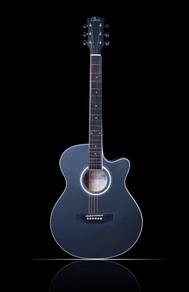 Cate QM-601C Acoustic Guitar - Black