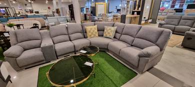 Corner Sofa with 2 cup holder