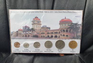 Malaysia's Second generation coins from 1989 to 20