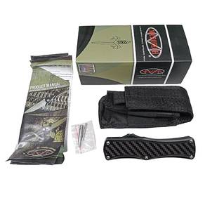 Microtech Hera D/E Carbon Fiber Inlay Handle Knife