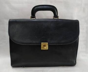 I'santi leather Briefcase Made in Italy
