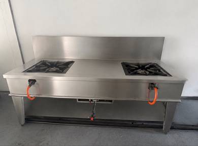 kitchen 2 hood stove