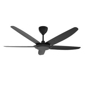 Milux 56" R/Control C/Fan (DC, Black) MCF5602DC