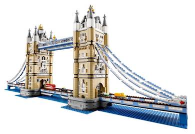 LEGO Creator 10214 Tower Bridge -Bricked & Display
