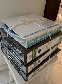6 Lever Arch + 3 Ring Binder Files + 4 New Divider
