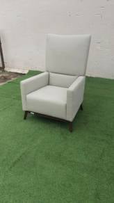 YE86D Kerusi 1 Seater Sofa Wind Chair Fabric Beige