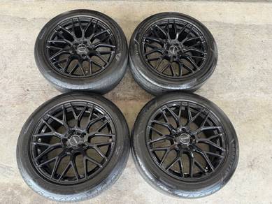 Rim varro thailand 17 inch tayar goodyear 90%