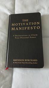 The Motivation Manifesto book by Brendon Burchard