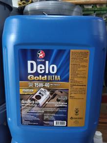 Minyak Hitam Caltex Delo Gold Ultra 15W-40 CI4 18L