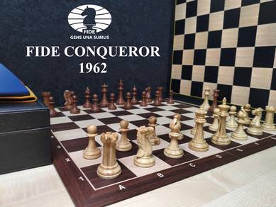 1962 FIDE CONQUEROR Chess Set | 21.25" Limited