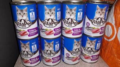 VitaPet Tuna & Sardines Adult Cat Wet Food (400g)