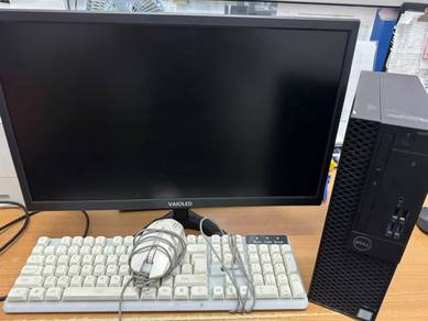 DELL CPU with desktop i5 7th gen
