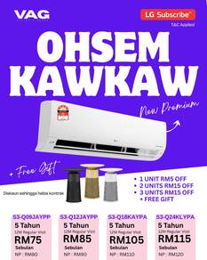 Aircond LG Dual Inverter JITRA