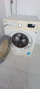 Electrolux washing machine and dryer.
