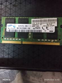 Samsung ddr3  8gb notebook ram