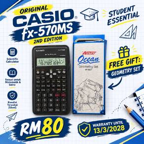 CASIO fx-570MS 2ND EDITION ORIGINAL